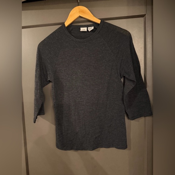 Armani Exchange Other - NWOT Men’s Armani Exchange Charcoal 3/4 Sleeve Top size XS